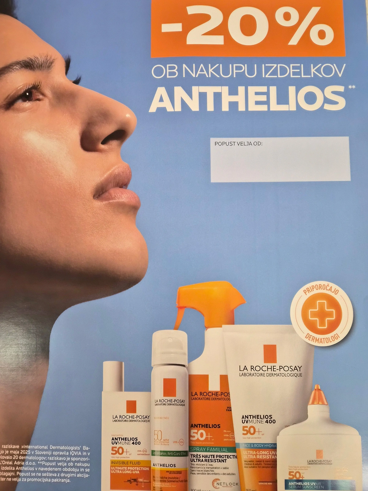 La Roche-Posay ANTHELIOS -20%
